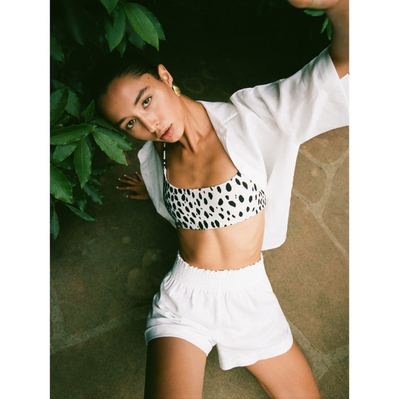 Reformation Pants - Reformation Nashville Linen Shorts in White